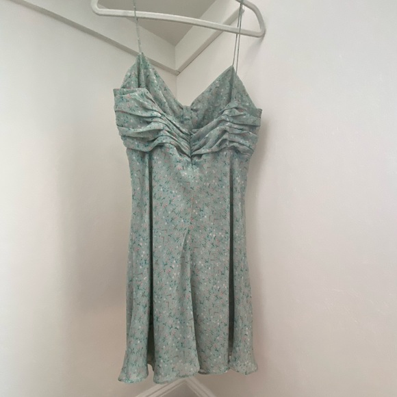 Divine Heritage XS Silk Floral Mini Dress - Picture 5 of 6